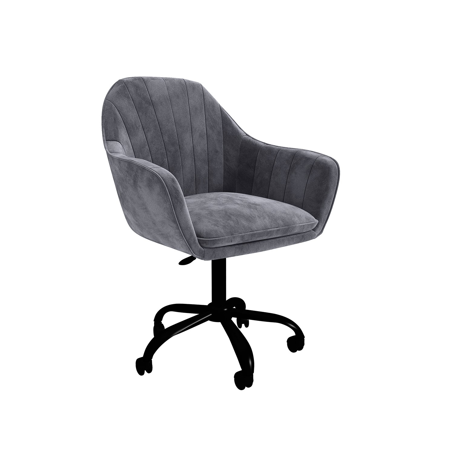 Grey desk chair with arms Clearance