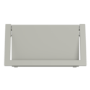 Beige Horizontal Panel Radiator with Towel Bar 320 x 600mm - Lomas