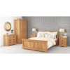 GRADE A2 - Loire Solid Oak Farmhouse 4+3 Drawer Wide Chest of Drawers