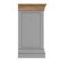 Loire Two Tone 2+2 Chest of Drawers in Grey and Oak