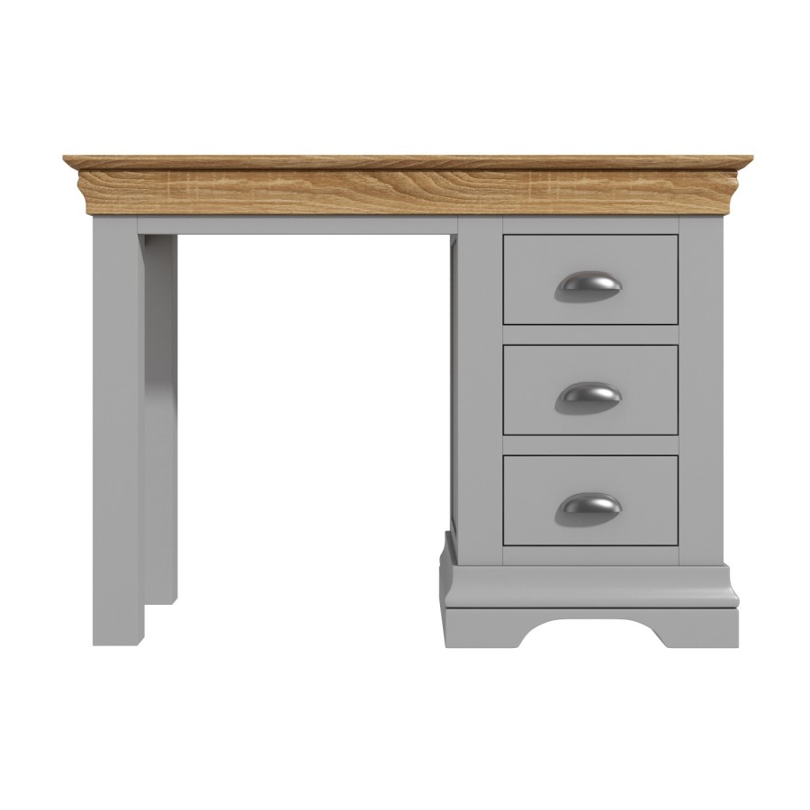 GRADE A1 - Loire Grey and Oak Dressing Table