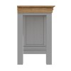 Loire Two Tone Dressing Table in Grey and Oak