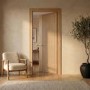 Internal Oak Laminate Door - Pre-Finished - 1981 x 762 x 35mm - Stria - XL Joinery