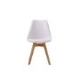 Set of 2 White Dining Chairs - Louvre