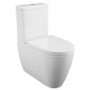 Curve Close Coupled Toilet with Soft Close Seat