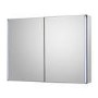 Mirror Cabinet Double Door with LED Lighting - Aries 800mm
