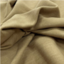Brown Linen-Look 3 Seater Sofa - Lorelai