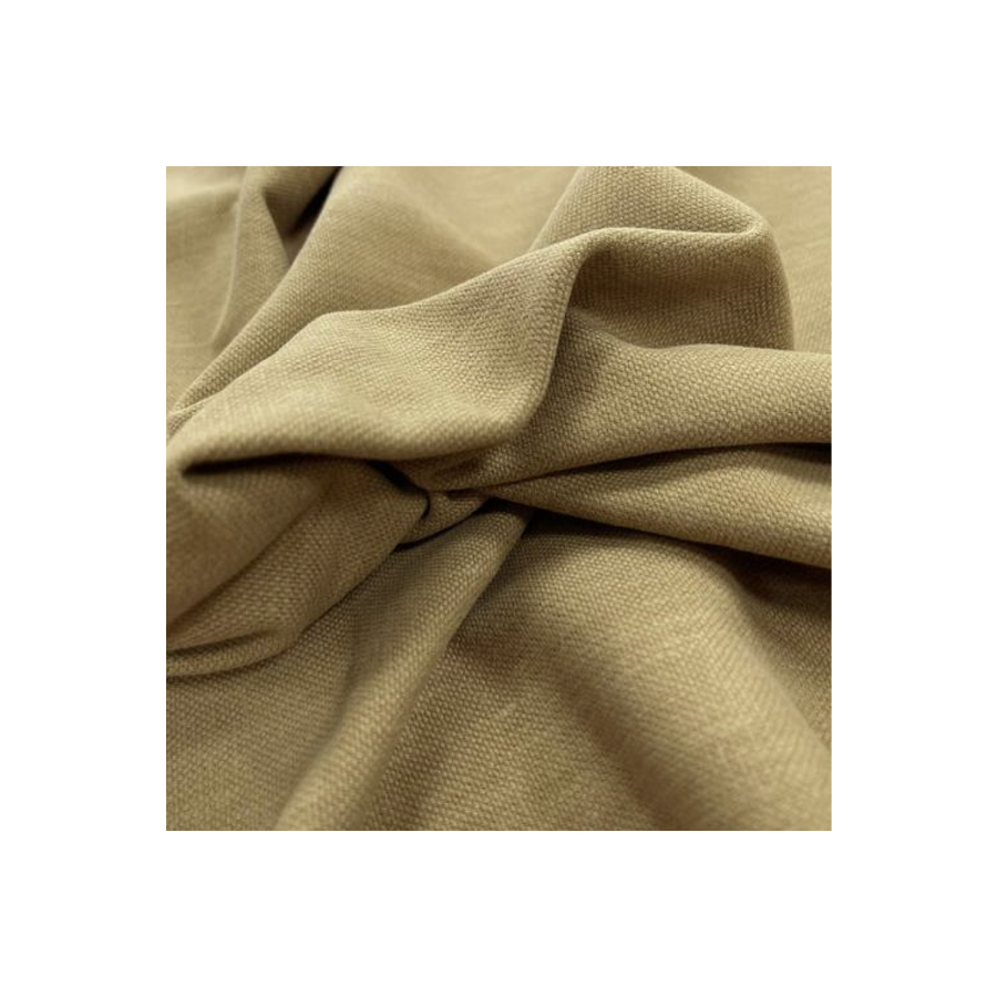 Brown Linen-Look 3 Seater Sofa - Lorelai