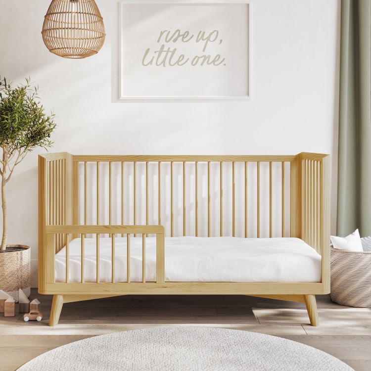 Wooden Convertible 3-in-1 Cot Bed - Luna