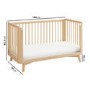 Wooden Convertible 3-in-1 Cot Bed - Luna