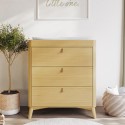 LUA002 Wooden Changing Table with Drawers - Luna