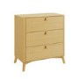 Wooden Chest of 3 Drawers - Luna