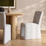 Neutral Upholstered Dining Chair - Lucie