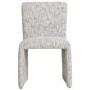 Neutral Upholstered Dining Chair - Lucie