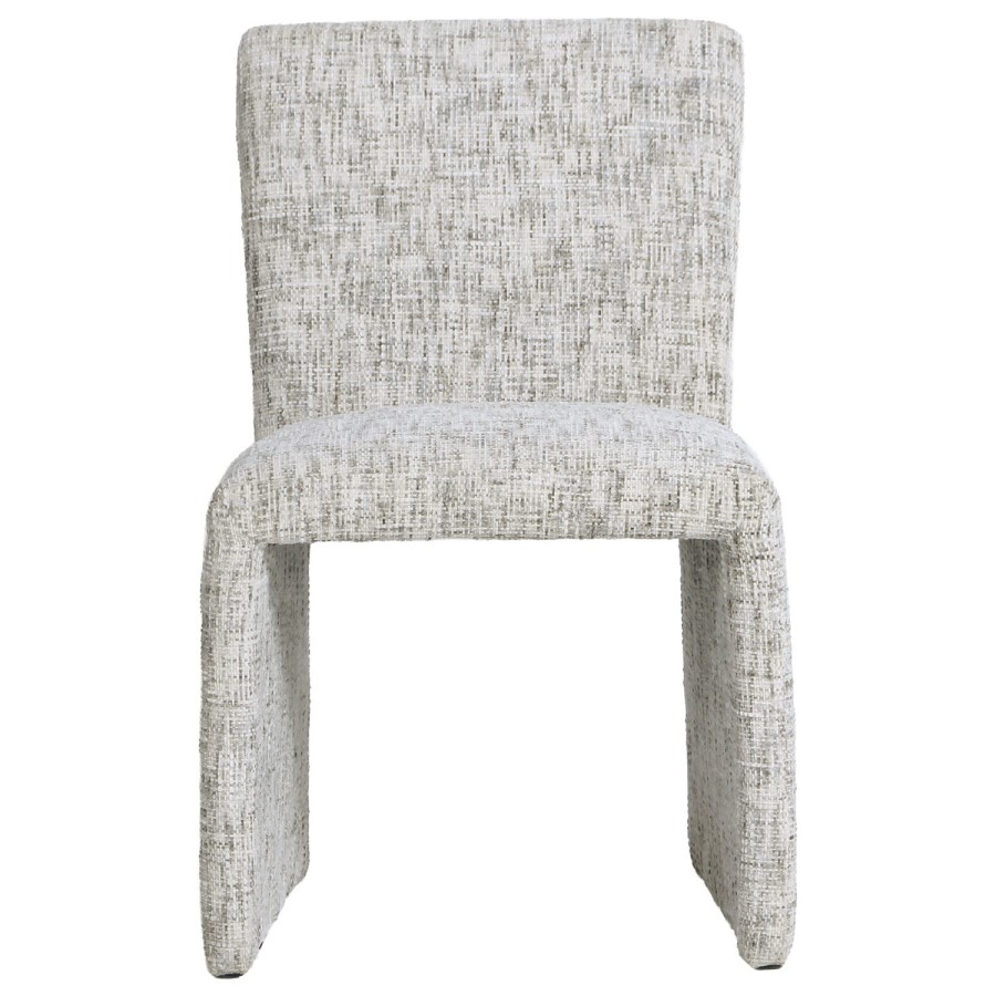 Neutral Upholstered Dining Chair - Lucie