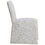 Neutral Upholstered Dining Chair - Lucie