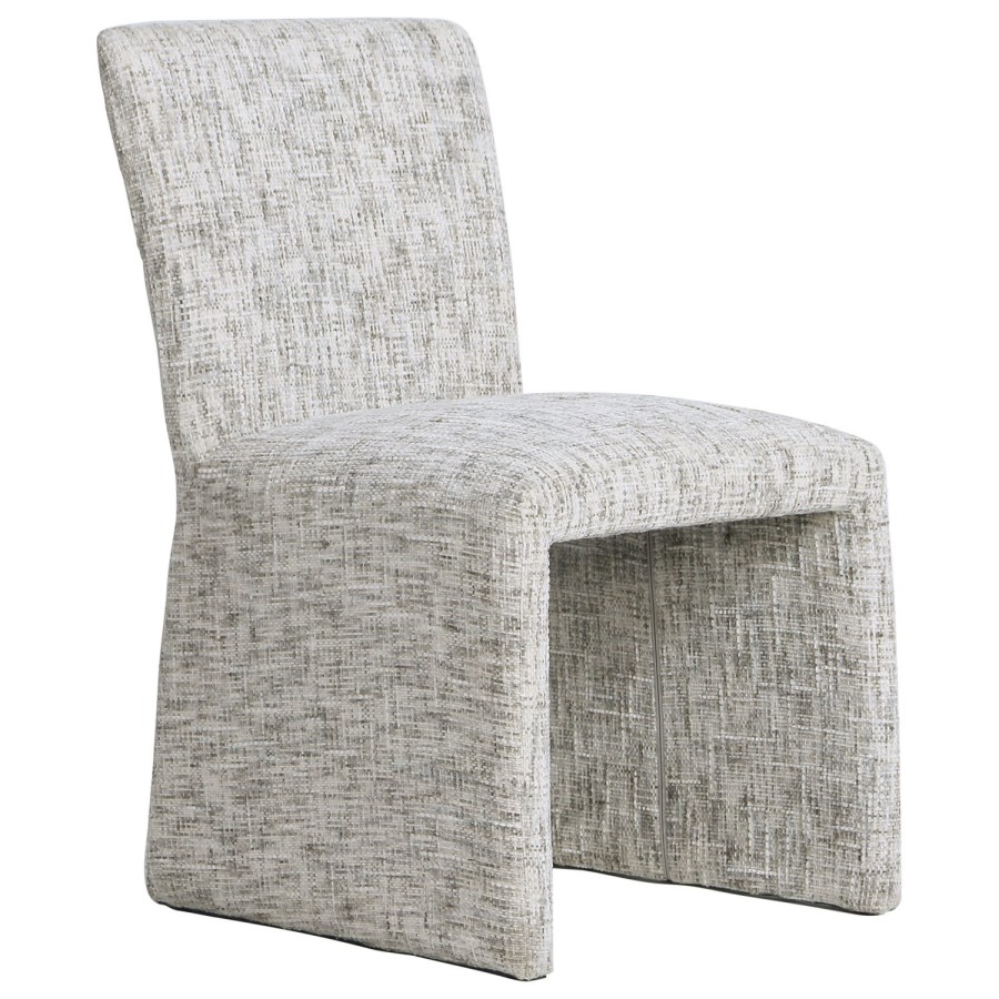 Neutral Upholstered Dining Chair - Lucie
