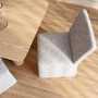 Neutral Upholstered Dining Chair - Lucie