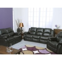 Wilkinson Furniture Luici Black Armchair Recliner