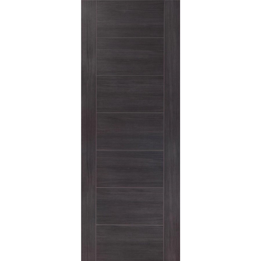 Internal Grey Laminate Door - Pre-Finished - 1981 x 610 x 35mm - Palermo - XL Joinery