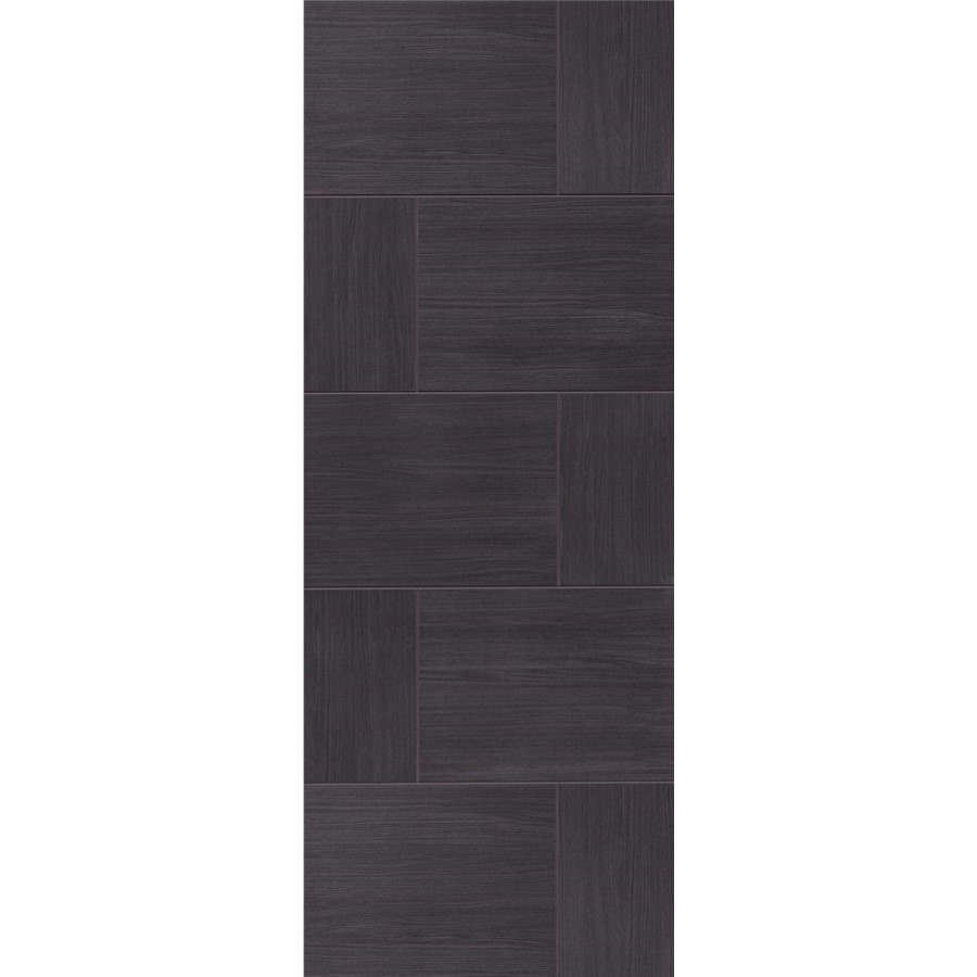Internal Grey Laminate FD30 Fire Door - Pre-Finished - 2040 x 826 x 44mm- Ravenna - XL Joinery