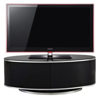 MDA Designs Luna Black TV Cabinet up to 50 inch