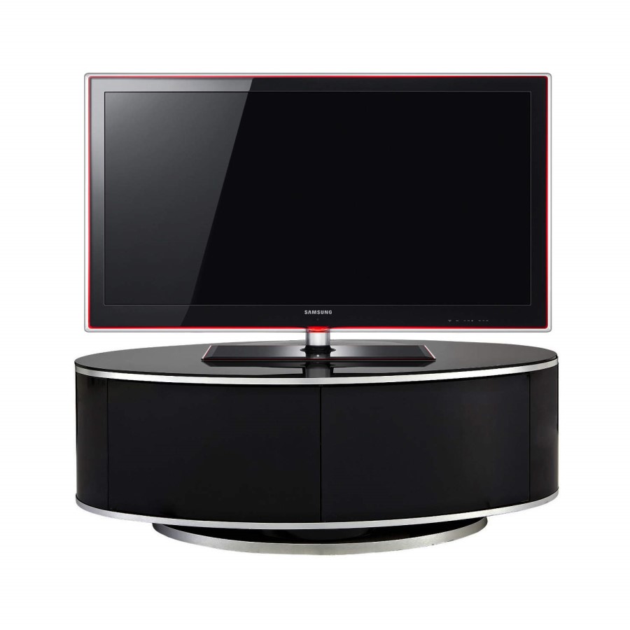 MDA Designs Luna Black TV Cabinet up to 50 inch