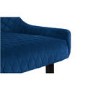 Julian Bowen Luxe High Back Dining Bench in Blue