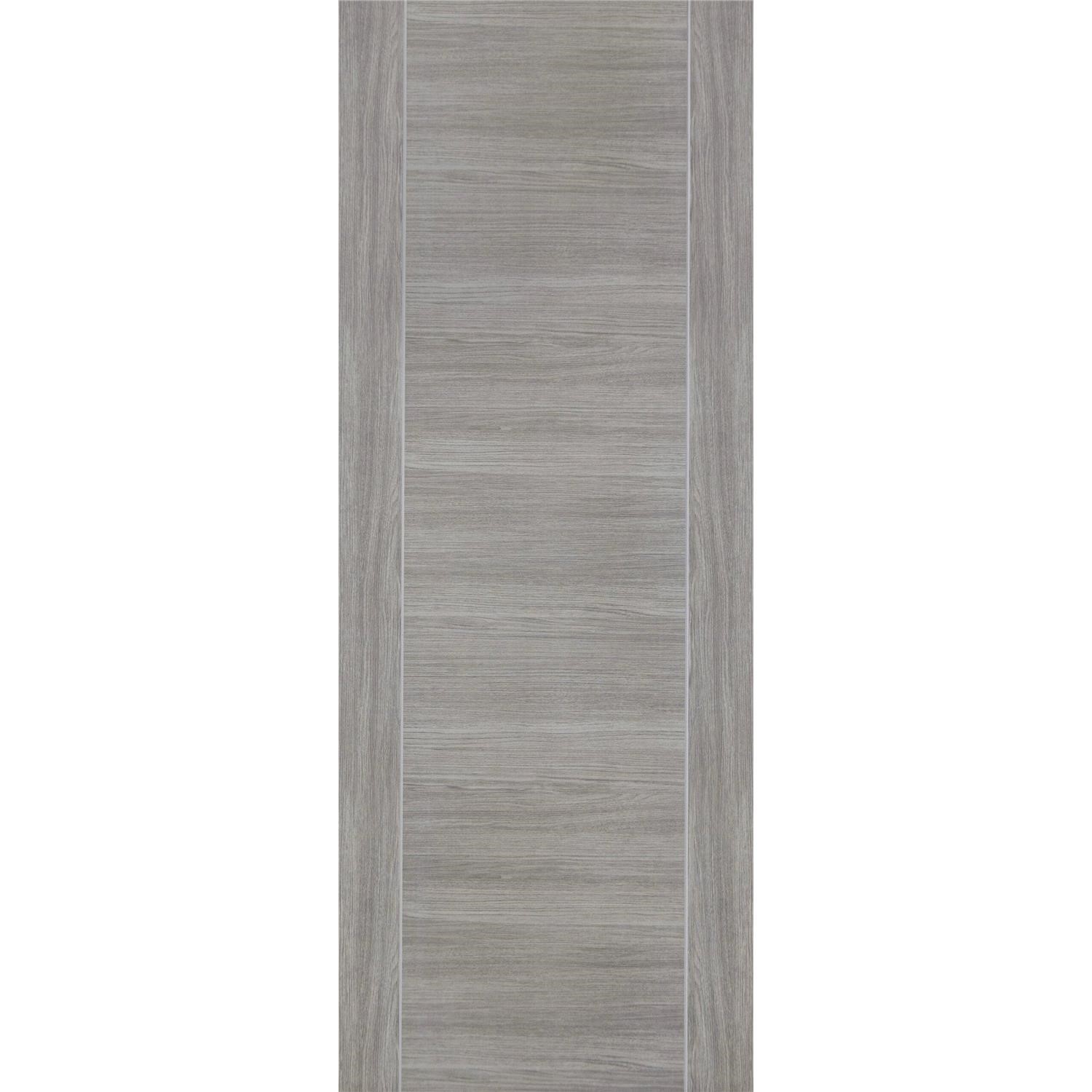 Xl Joinery Grey Internal Woodgrain Laminate Door - Pre-Finished - 1981 X 762 X 35Mm - Forli