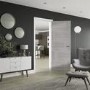 Internal Laminate White Grey Ravenna - Pre-Finished, 1981 x 610 x 35 mm