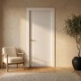 Internal White Laminate Door - Pre-Finished - 1981 x 762 x 35mm - Stria - XL Joinery