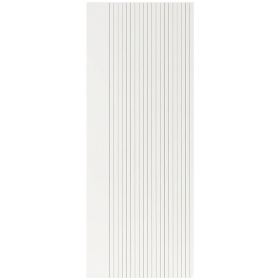Internal White Laminate Door - Pre-Finished - 1981 x 686 x 35mm - Stria - XL Joinery