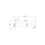 Brushed Brass 2 Outlet Wall Mounted Mixer Shower Set With Bath Filler Spout - Lyla