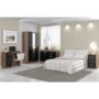 Birlea Furniture Lynx & 6 Drawer Chest in black/walnut