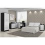 Birlea Furniture Lynx & 6 Drawer Chest in black/white