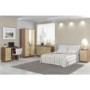 Birlea Furniture Lynx & 3 Door Wardrobe With Mirror in walnut/cream