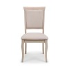 Pair of Dining Chairs in Pale Oak - Lyon
