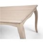 French Dining Set with 6 Chairs in Pale Oak & Linen - Lyon Julain Bowen