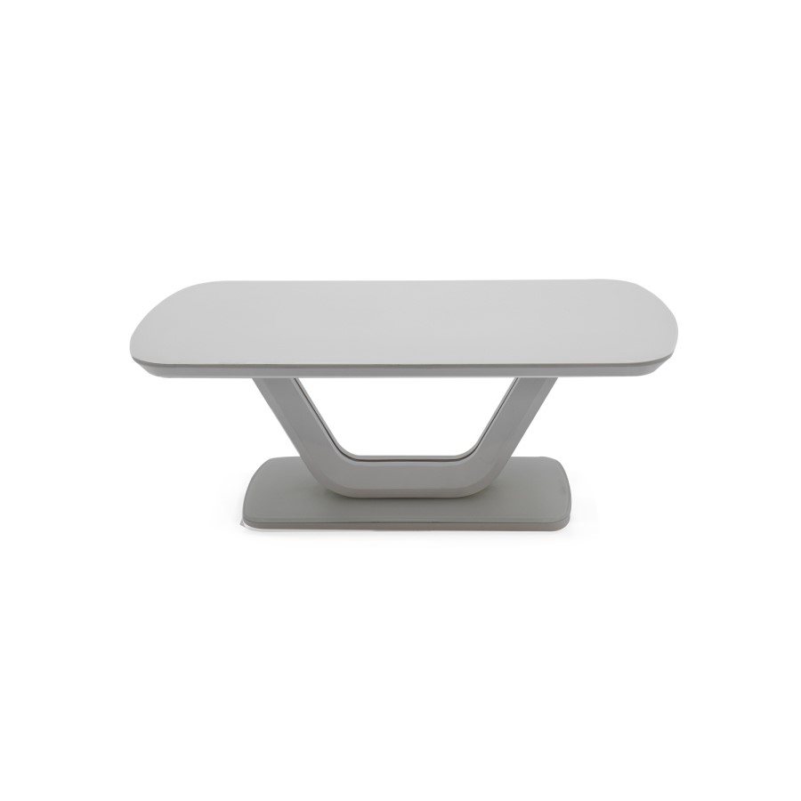Lazzaro Coffee Table - Light Grey Matt