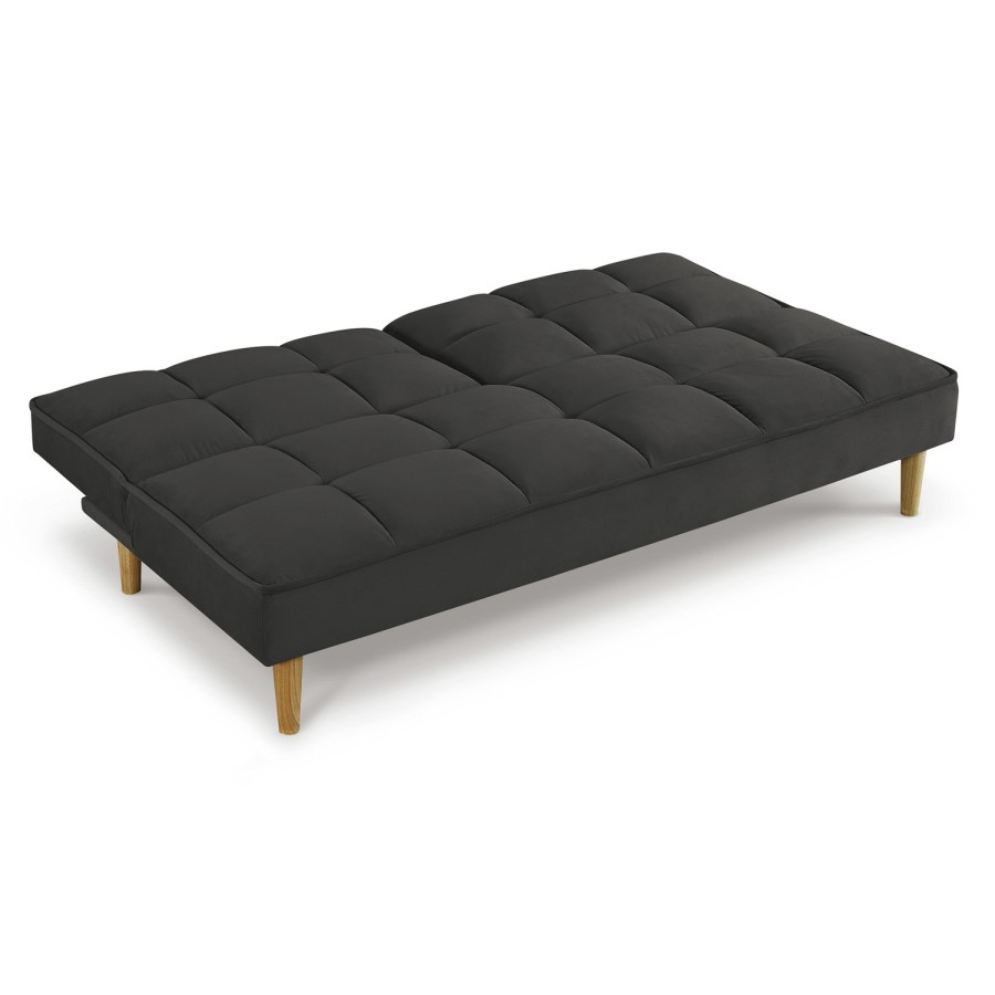 GRADE A2 - Vida Living Lokken Grey Clik Clak Sofa Bed