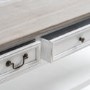 Vermont Shabby Chic 3 Drawer Shelved Console Table