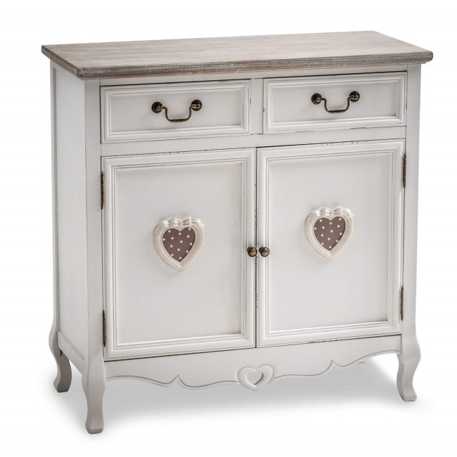 Vermont Shabby Chic 2 Drawer 2 Door Sideboard