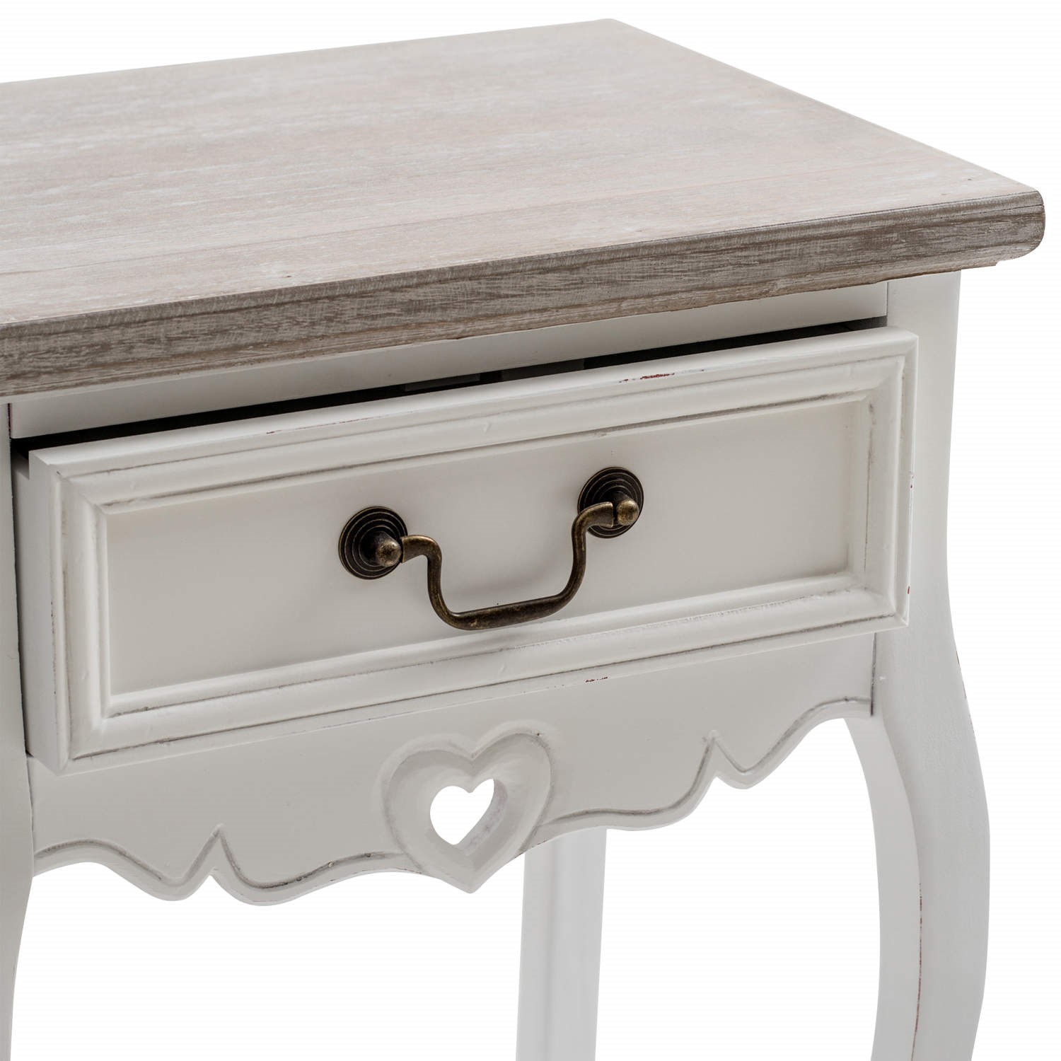 Lilyfield life shabby chic white bedside tables