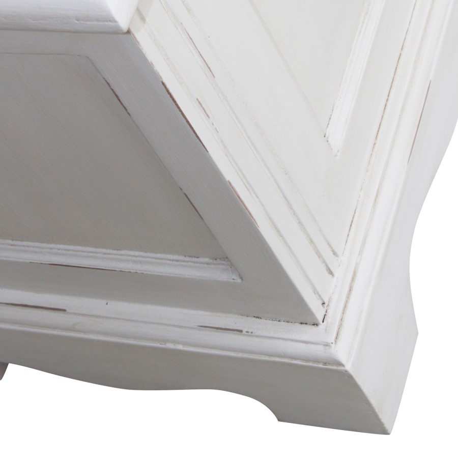 Sebago Blanket Box in Stone White