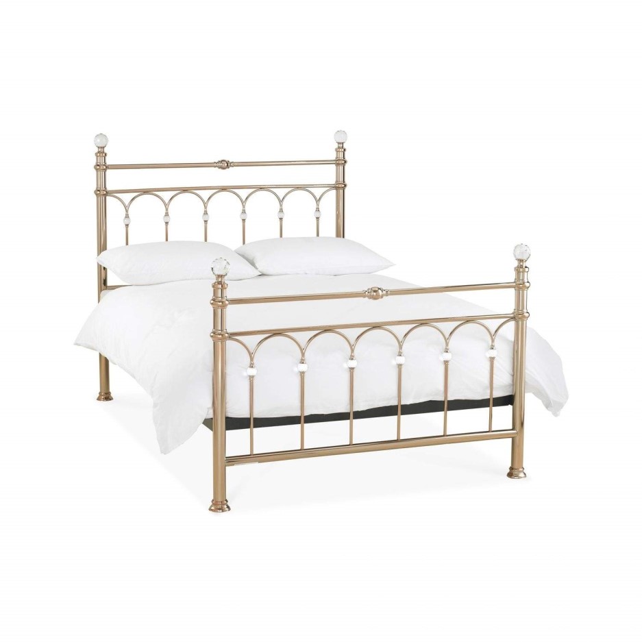 Bentley Designs Krystal Kingsize Rose Gold Headboard