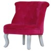 Kidsaw Childrens Mini Cabrio Chair - Pink Velvet