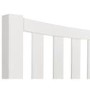 Julian Bowen Madison Curved Kingsize Bed in White