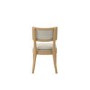 Beige Upholstered Cushioned Dining Chair - Maggie