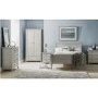 Julian Bowen Maine 2 Door Combination Wardrobe in Grey