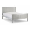 GRADE A2 - Julian Bowen Maine Grey Kingsize Bed